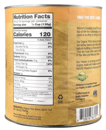 Organic Pinto Beans