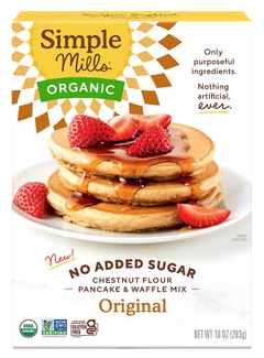 Organic Chestnut Flour Pancake & Waffle Mix