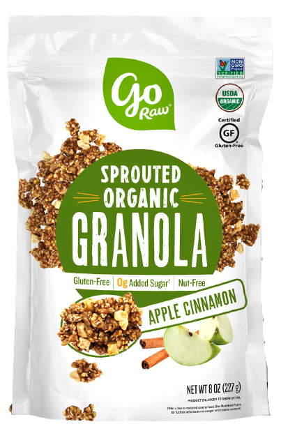 Sprouted Organic Granola - Apple Cinnamon