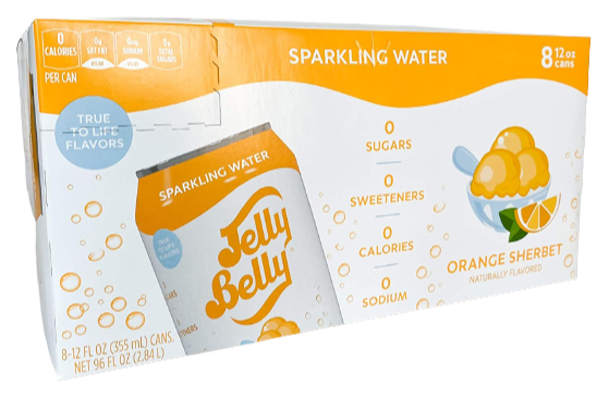 Orange Sherbet Sparkling Water (8 Pack)
