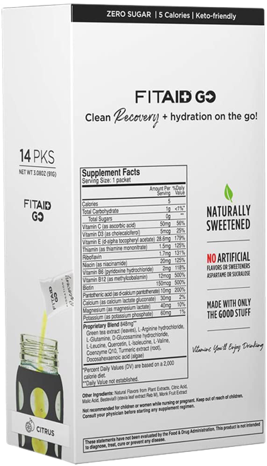 Citrus Hydration + Recovery Powdered 14Pk