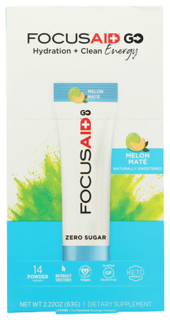 Focusaid Go Melon,  14 Pk