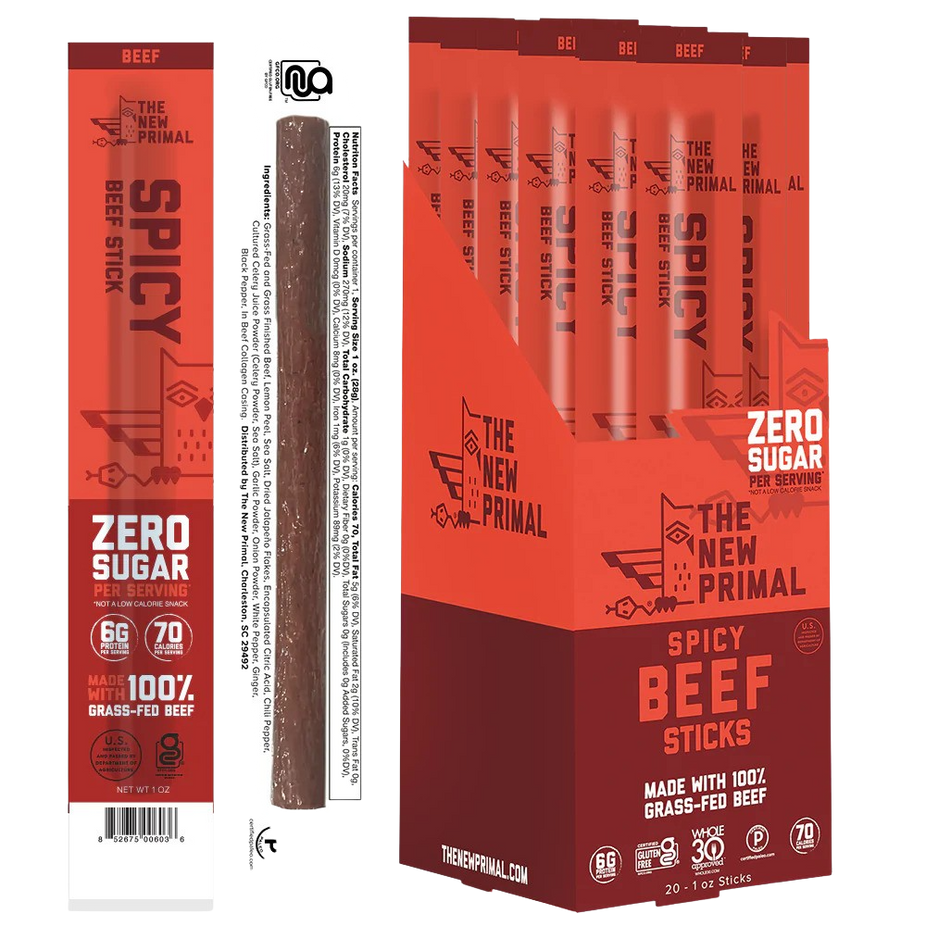 Spicy Beef Stick (20 Pack Case)