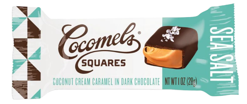 Sea Salt Chocolate Squares (15 Pack Case)