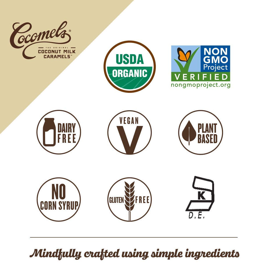 Sea Salt Chocolate Squares (15 Pack Case)