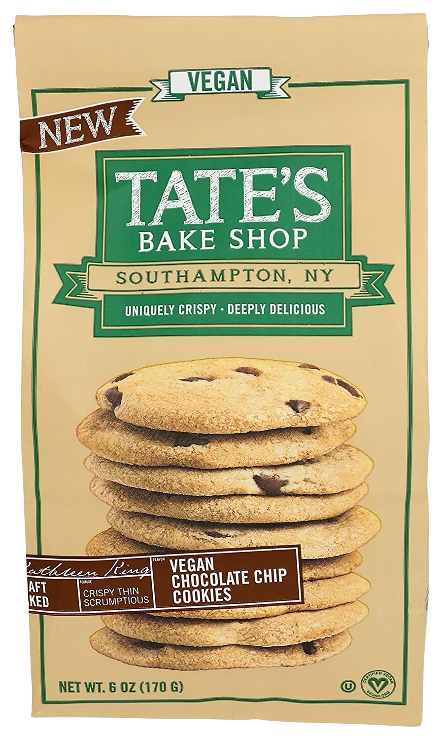 Vegan Chocolate Chip Cookies