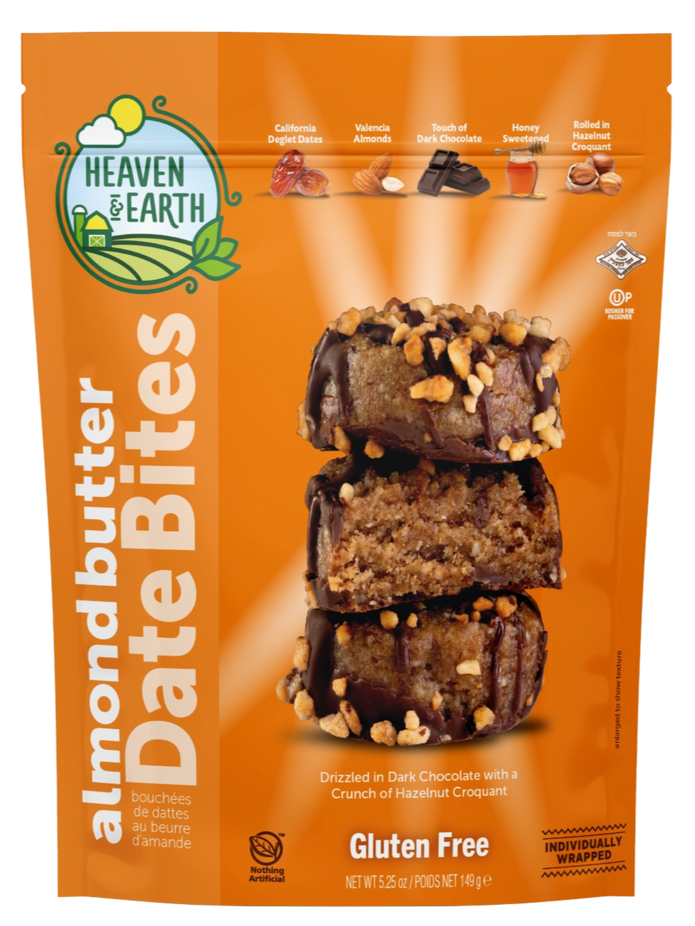 Hazelnut Almond Butter Date Bites