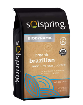 Organic Brazillian Medium Roast Coffee