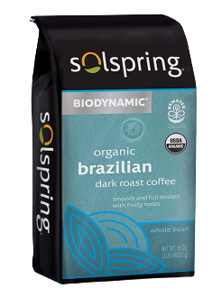 Organic Brazilian Dark Roast Coffee