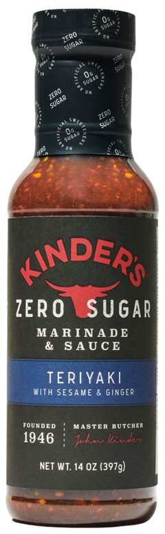 Zero Sugar Teriyaki Sauce with Sesame & Ginger