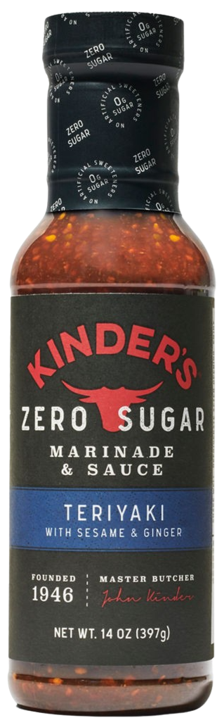 Zero Sugar Teriyaki Sauce with Sesame & Ginger