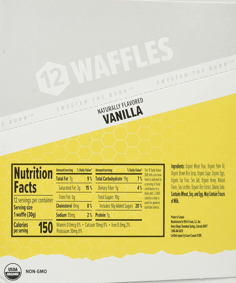 Vanilla Waffle (12 Pack)