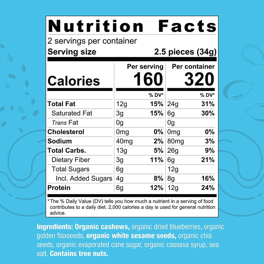 Cashew Blueberry Super Bites