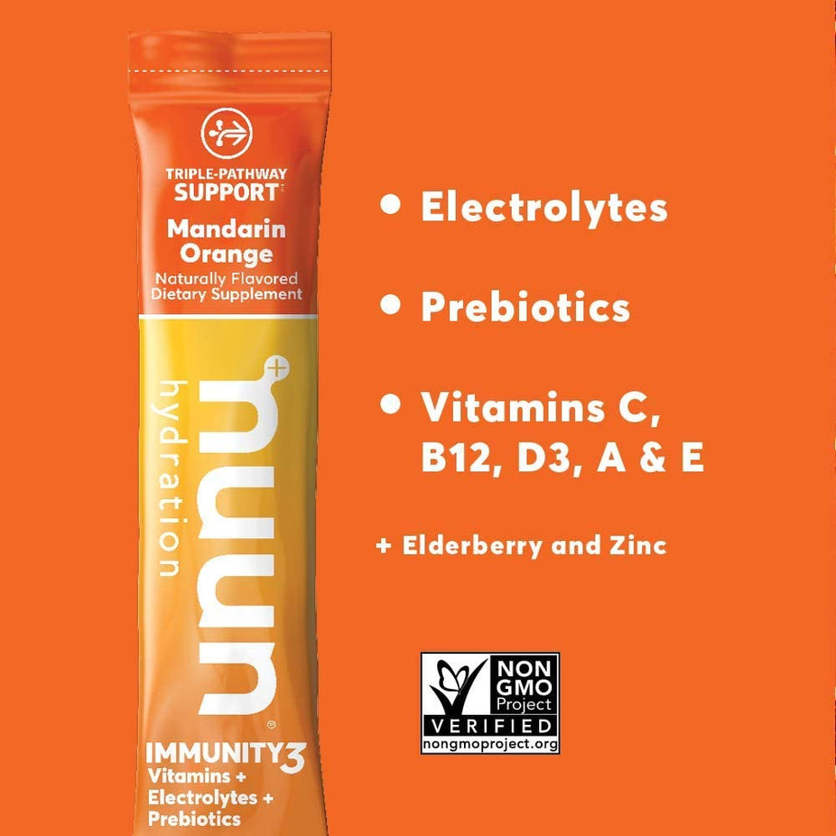 Mandarin Orange Immunity3 Packet, 8 Ct