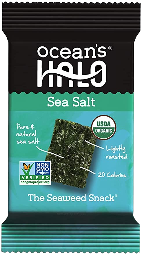 Sea Salt Seaweed Snacks (20 pack)