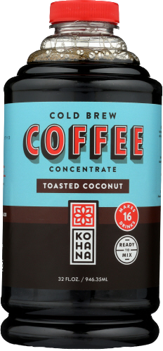 Toasted Coconut Cold Brew Coffee Concentrate