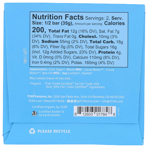 Classic Milk Chocolate Bar