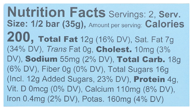 Classic Milk Chocolate Bar