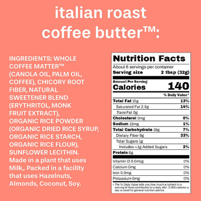 Italian Roast Coffee Butter