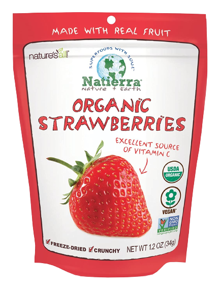 Organic Freeze-Dried Strawberries