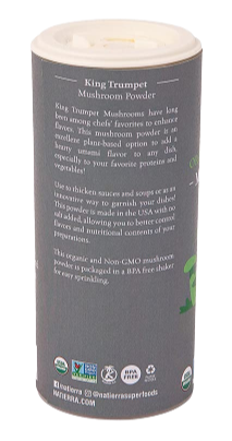 Organic King Trumpet Mushroom Powder