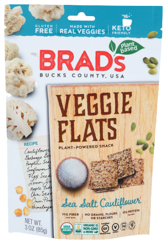 Organic Sea Salt Cauliflower Veggie Flats