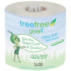 Sugar Cane + Bamboo Toilet Paper 2 Ply
