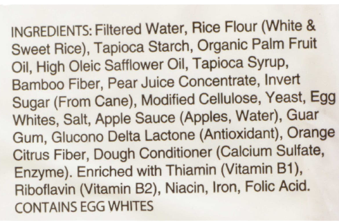 Bread Classic White Deli Gf