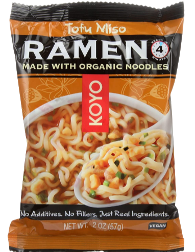 Tofu Miso Ramen With Organic Noodles