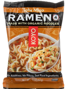 Tofu Miso Ramen With Organic Noodles