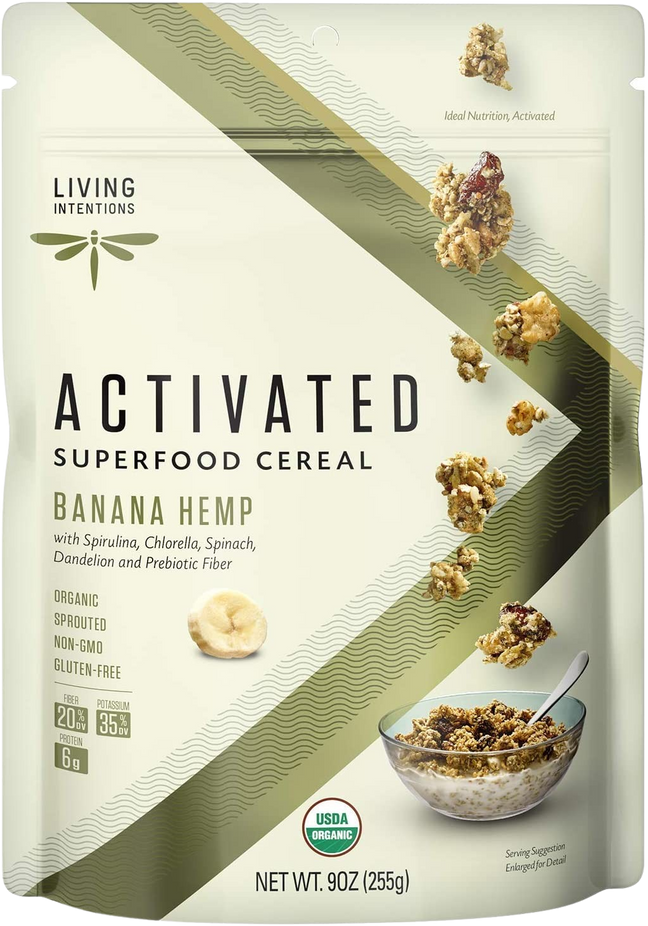Activated Superfood Cereal Banana Hemp