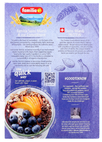 Protein Crunch Swiss Muesli