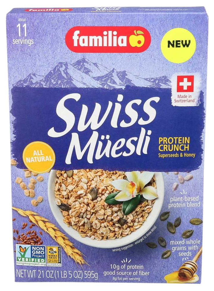 Protein Crunch Swiss Muesli