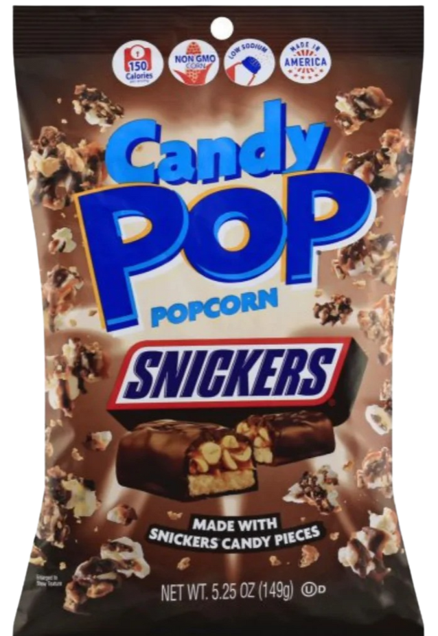 Snickers Candy Pop Popcorn