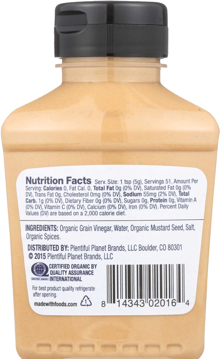 Organic Dijon Mustard
