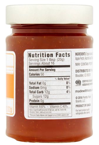 Organic Apricot Preserves