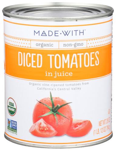 Organic Tomatoes Diced