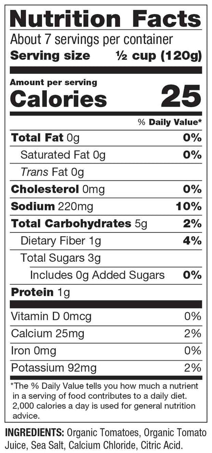 Organic Tomatoes Diced
