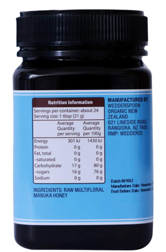Raw Manuka Honey Kfactor