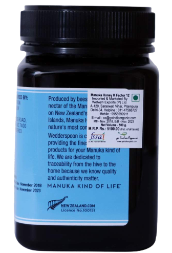 Raw Manuka Honey Kfactor