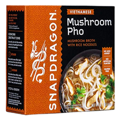 Mushroom Vietnamese Pho Noodle Bowl