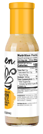 Lemon Garlic Dressing & Marinade