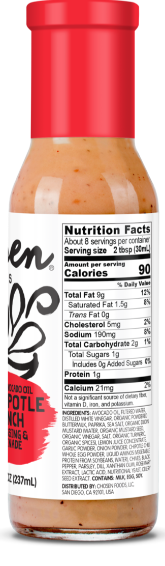Chipotle Ranch Dressing & Marinade