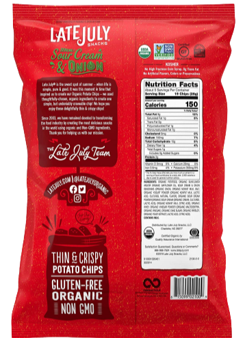 Thin & Crispy Sour Cream Potato Chips