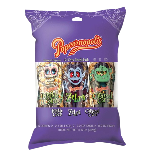 Halloween Cone Snack 6Pk