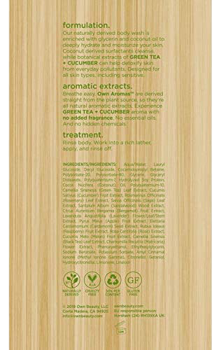 Green Tea Cucumber Body Wash
