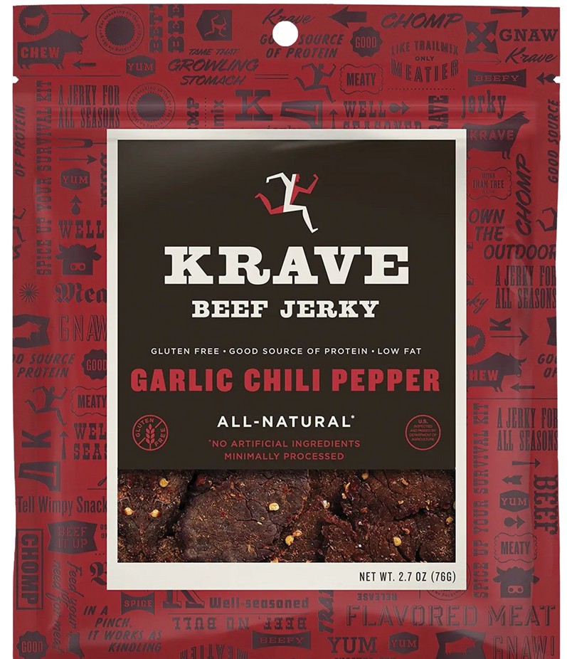 Garlic Chili Pepper Beef Cuts Jerky