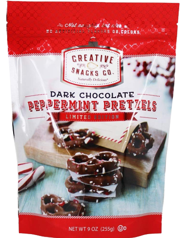 Dark Chocolate Peppermint Pretzel