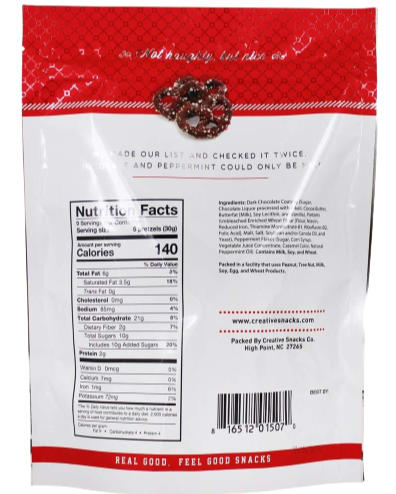 Dark Chocolate Peppermint Pretzel