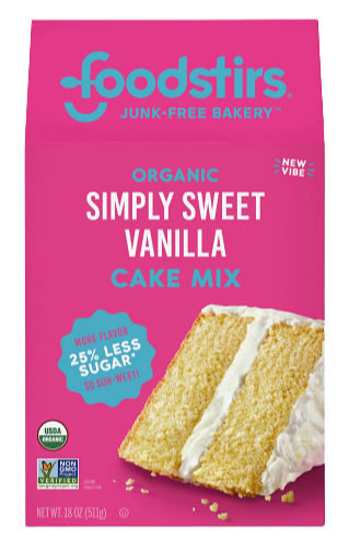 Organic Vanilla Cake Mix